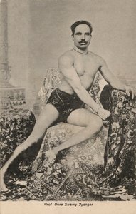 Professor Dora Swamy Iyengar door English Photographer
