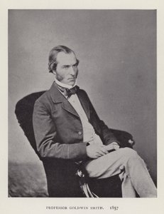 Professor Goldwin Smith, 1857 door English Photographer