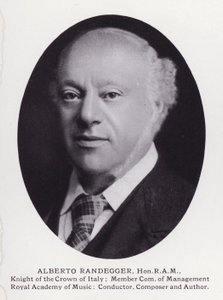 Prominente mannen van Londen: Alberto Randegger