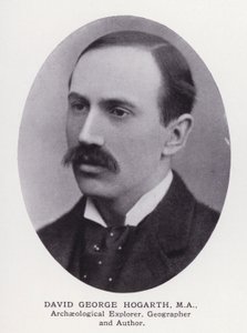 Prominente Mannen van Londen: David George Hogarth (zwart-wit foto)