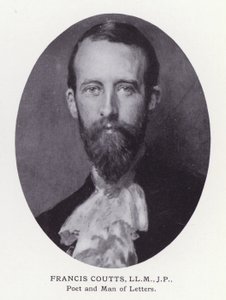 Prominente Mannen van Londen: Francis Coutts (zwart-wit foto)