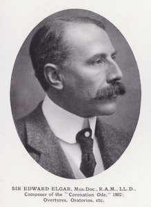 Prominente mannen van Londen: Sir Edward Elgar door English Photographer