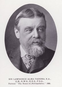 Prominente mannen van Londen: Sir Lawrence Alma-Tadema door English Photographer
