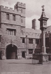 Binnenplaats Corpus Christi College Oxford door English Photographer