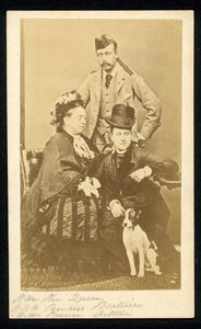 Koningin Victoria, Prinses Beatrice en Prins Arthur