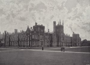 Queens College, Belfast door English Photographer