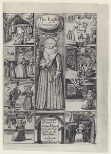R Brathwait, De Engelse dame, M Sparke 1631 door English Photographer