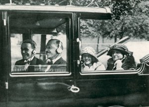 Radio op de weg, 1923