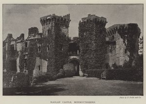Kasteel Raglan, Monmouthshire door English Photographer