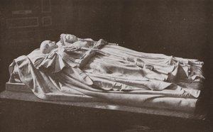 Liggende Figuren van Koningin Victoria en de Prins-Gemaal in het Mausoleum van Frogmore door English Photographer