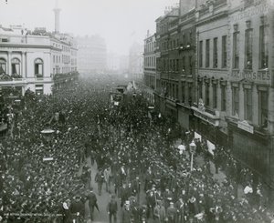 Hervormingsdemonstratie, 21 juli 1884, foto door English Photographer