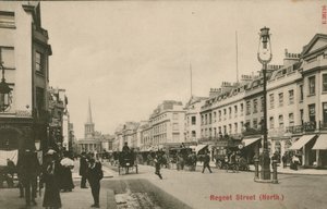 Regent Street, Londen, noord door English Photographer