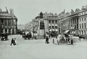 Regent Street, Westminster: Waterloo Place richting Regent Street, 1896 door English Photographer