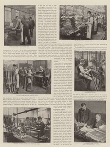 Geweerproductie voor het Britse leger door English Photographer