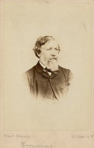Robert Browning, dichter door English Photographer