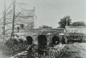 Roe Brug, Mitcham Lane, 1897 door English Photographer