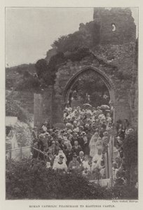 Rooms-Katholieke Bedevaart naar Hastings Castle door English Photographer