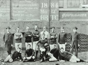 Rosendale Road School: voetbalteam, 1884
