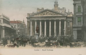 Royal Exchange, Londen door English Photographer