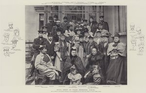 Koninklijke Groep in Palais Edinburgh, Coburg