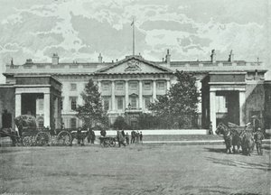 Royal Mint, Tower Hill, 1890 door English Photographer