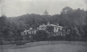 Ruskins huis, Brantwood, in het merengebied