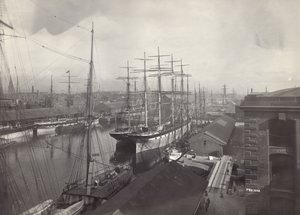 Salthouse Dock, Liverpool, juni 1897 door English Photographer
