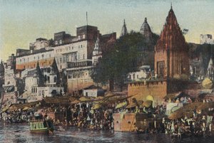 Scène aan de Ganges, Benares
