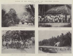 Scènes op de Keeling Cocos en Kersteilanden