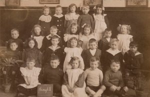 Schoolkinderen, Norfolk, begin 20e eeuw