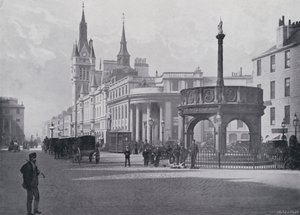 Schotland: Aberdeen, Market Cross en Gemeentelijke Gebouwen door English Photographer