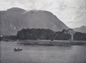 Schotland: Ruïnes van Inverlochy Kasteel, Ben Nevis