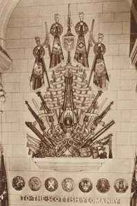 Schots Nationaal Oorlogsmonument: De Schotse Yeomanry door English Photographer