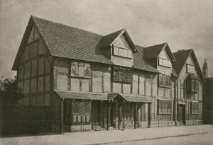 Huis van Shakespeare, Stratford-on-Avon door English Photographer