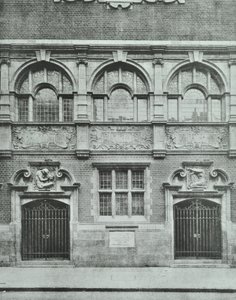 Shoreditch Openbare Baden: exterieur, 1898
