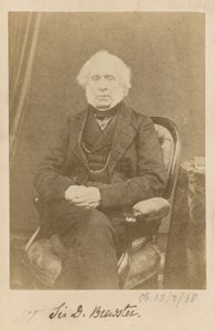 Sir D. Brewster door English Photographer
