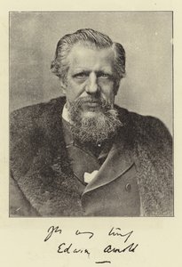 Sir Edwin Arnold door English Photographer