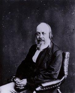 Sir Edwin Chadwick, Engelse sociale hervormer die een rol speelde in veranderingen in de Armenwetten en verbeteringen in de volksgezondheid en sanitaire voorzieningen door English Photographer