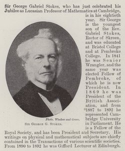 Sir George G Stokes