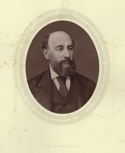 Sir George Nares door English Photographer