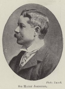 Sir Harry Johnston door English Photographer