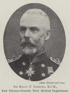 Sir Henry F Norbury, KCB, Nieuwe Directeur-Generaal, Marine Medische Afdeling door English Photographer