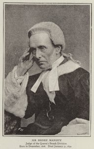 Sir Henry Manisty door English Photographer