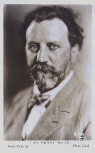 Sir Henry Wood, Engelse dirigent door English Photographer