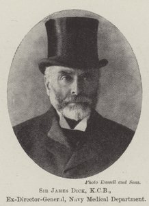 Sir James Dick, KCB, Voormalig Directeur-Generaal, Marine Medische Afdeling door English Photographer