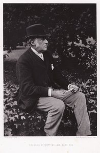 Sir John Everett Millais, Engelse kunstenaar door English Photographer