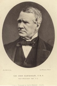 Sir John Hawkshaw door English Photographer