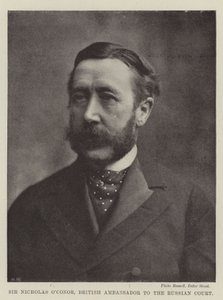 Sir Nicolas OConor, Britse ambassadeur bij het Russische hof door English Photographer