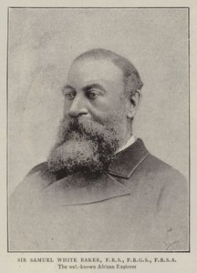 Sir Samuel White Baker, FRS, FRGS, FRSA door English Photographer