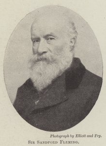 Sir Sandford Fleming door English Photographer